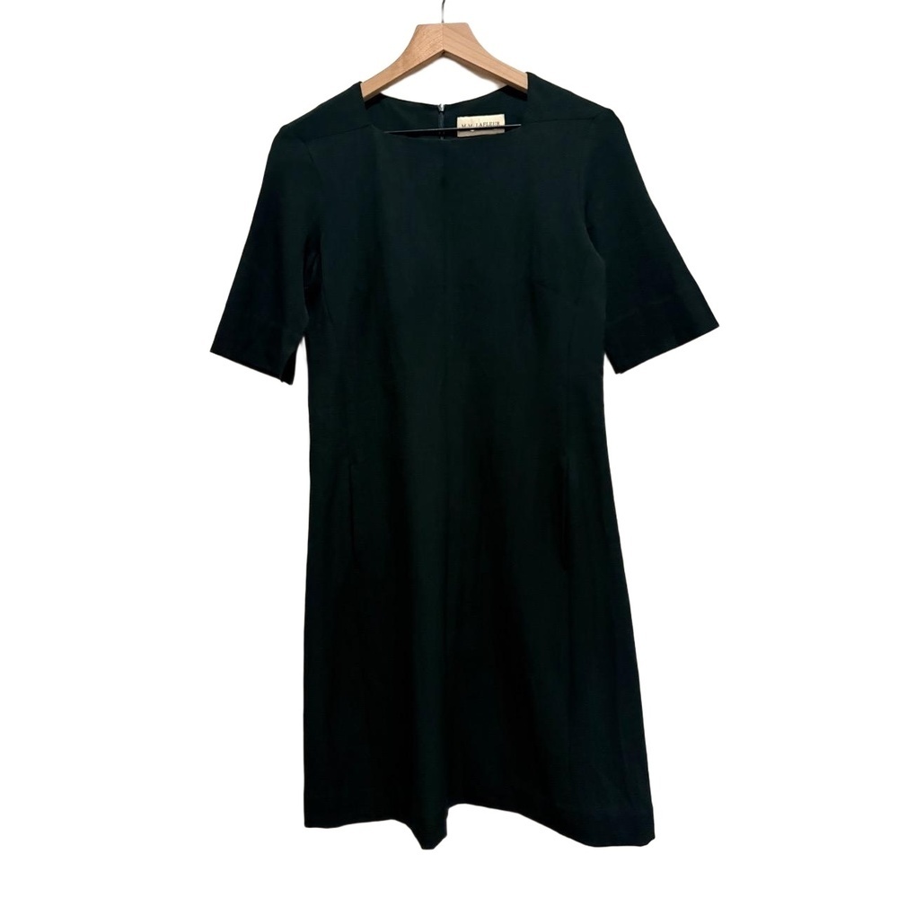 M.M. LAFLEUR Women’s Size 6 Dark Green Sheath Dress EUC